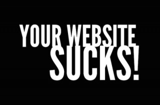 website sucks