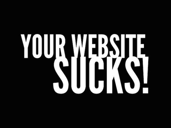 website sucks